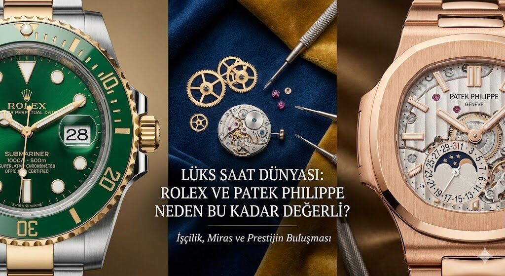 Lüks Saat Dünyası: Rolex ve Patek Philippe Neden Bu Kadar Değerli?