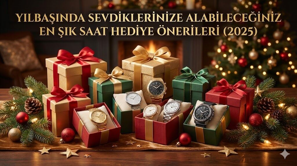 Yılbaşında Sevdiklerinize Alabileceğiniz En Şık Saat Hediye Önerileri (2025)