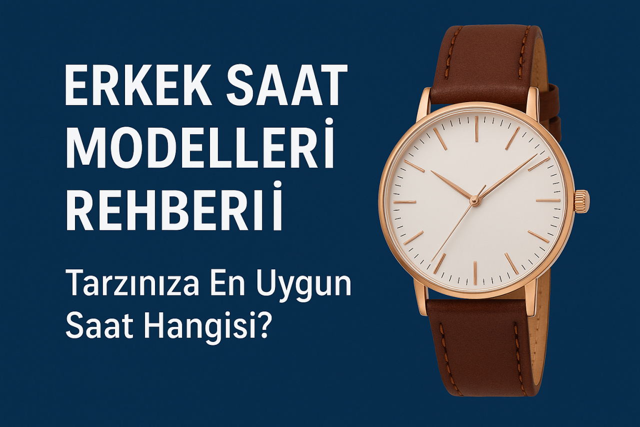 Erkek Saat Modelleri Rehberi – Tarzınıza En Uygun Saat Hangisi?
