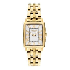 Lee Cooper LC07940.130 Kadın Kol Saati – Altın Çelik – 22 mm Dikdörtgen Kadran