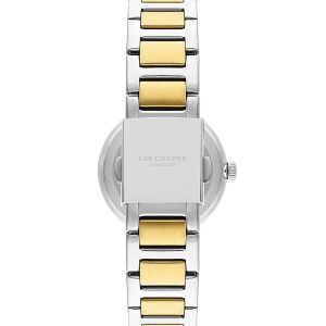 Lee Cooper LC07972.270 Kadın Kol Saati – Gümüş & Altın Çelik – Yeşil Kadran