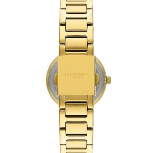 Lee Cooper LC07972.130 Kadın Kol Saati – Altın Çelik – 34 mm Quartz – Mineral Cam