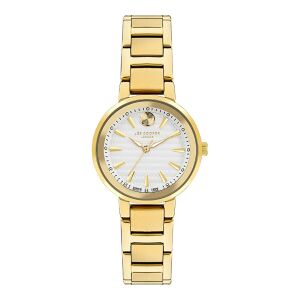 Lee Cooper LC07972.130 Kadın Kol Saati – Altın Çelik – 34 mm Quartz – Mineral Cam