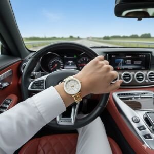 Beverly Hills Polo Club BP3689X.120 Kadın Kol Saati – Pırlantalı - Paslanmaz Çelik – 33 mm Seramik Safir Kaplamalı Cam