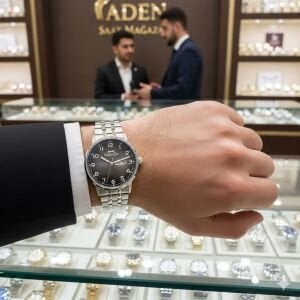 Slazenger SL.09.2560.2.01 Erkek Kol Saati – 43 mm – Çelik Kasa – Silver Çelik Kordon – Füme Sunray Kadran