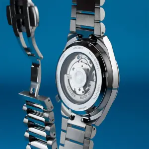 Citizen Tsuyosa Erkek Kol Saati – 40 mm – Çelik Kasa – Çelik Kordon – Mavi Dokulu Kadran – Otomatik