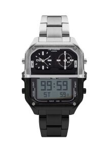 Lee Cooper Erkek Kol Saati – Hibrit Analog & Dijital – Paslanmaz Çelik - Çok Fonksiyonlu