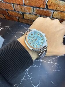 Lee Cooper Erkek Kol Saati – Mavi Kadran – Paslanmaz Çelik Kasa ve Kordon