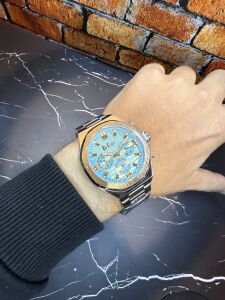 Lee Cooper Erkek Kol Saati – Mavi Kadran – Paslanmaz Çelik Kasa ve Kordon