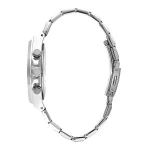 Lee Cooper Erkek Kol Saati – Lacivert Kadran – Paslanmaz Çelik Kasa ve Kordon - 46MM
