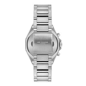 Lee Cooper Erkek 44 mm Çelik Kasa, Yeşil Kadran, Multifonksiyon Kol Saati