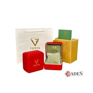 Fiesta Erkek Kol Saati | 41 mm Çelik Kasa, Siyah Çelik Kordon, Solar Powered, Safir Cam, 5 ATM