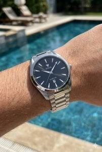 Fiesta Erkek Kol Saati | 41 mm Çelik Kasa, Çelik Kordon, Safir Cam, 5 ATM Su Geçirmezlik