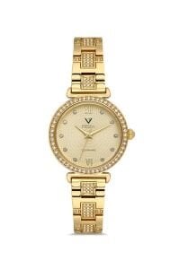 Fiesta Kadın Kol Saati | 32 mm Çelik Kasa, Çelik Kordon, Safir Cam, Şık Tasarım