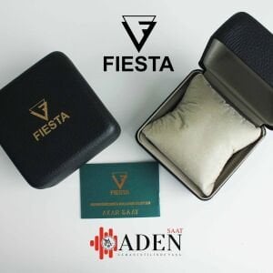 Fiesta Kadın Kol Saati | 32 mm Çelik Kasa, Çelik Kordon, Safir Cam, Şık Tasarım