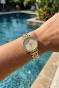 Fiesta Kadın Kol Saati | 32 mm Çelik Kasa, Çelik Kordon, Safir Cam, Şık Tasarım