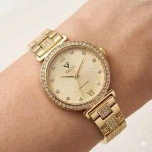 Fiesta Kadın Kol Saati | 32 mm Çelik Kasa, Çelik Kordon, Safir Cam, Şık Tasarım