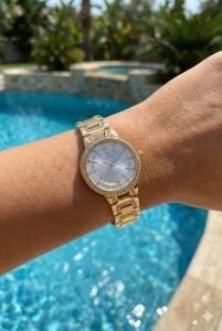 Fiesta Kadın Kol Saati | 32 mm Çelik Kasa, Paslanmaz Çelik Kordon, Safir Cam,