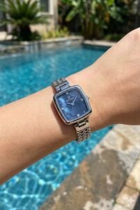 Reward Kadın Kol Saati | 22 mm Çelik Kasa, Mavi Kadran,  Mineral Cam, Şık Tasarım