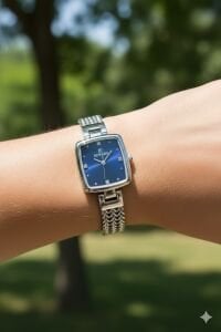 Reward Kadın Kol Saati | 22 mm Çelik Kasa, Mavi Kadran,  Mineral Cam, Şık Tasarım