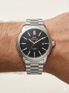 Slazenger Erkek Japon Otomatik (8215) Mekanizma Kol Saati | 43 mm Çelik Kasa, 10 ATM Su Geçirmez