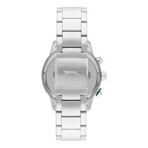 Slazenger Erkek Multifonksiyon Kol Saati |  46 mm Çelik Kasa, Yeşil Kadran, Paslanmaz Çelik