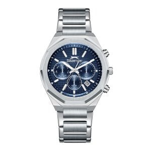 Slazenger Erkek Multifonksiyon Kol Saati | 40 mm Çelik Kasa, Çelik Kordon, 5ATM