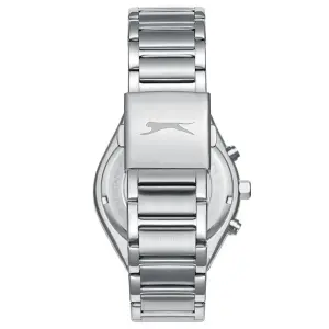 Slazenger Erkek Multifonksiyon Kol Saati | 40 mm Çelik Kasa, Çelik Kordon, Siyah Kadran,