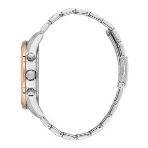 Slazenger Erkek Multifonksiyon Kol Saati | 45 mm Çelik Kasa, Paslanmaz Çelik Kordon, 5ATM