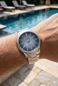 Slazenger Erkek Japon Otomatik Mekanizma Kol Saati | 43 mm Çelik Kasa, Automatic 8215