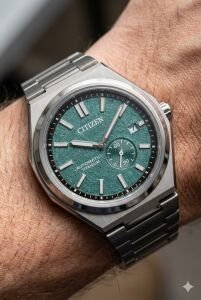 Citizen Zenshin Super Titanium Erkek Otomatik Kol Saati | 40,5mm, Safir Cam, 10ATM