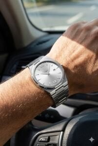 Reward Excellent Modern Erkek Kol Saati | 42 mm Çelik Kasa, Çelik Kordon, Su Geçirmez