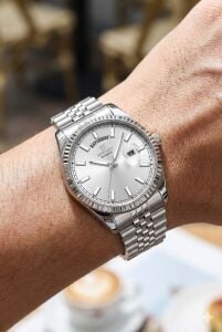 Reward Excellent Erkek Kol Saati | 42 mm Çelik Kasa, Day Date Tasarım,