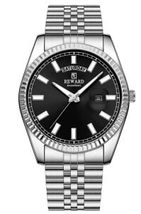 Reward Excellent Day Date Tasarım Erkek Kol Saati | 42 mm Çelik Kasa, Gün & Takvim, 5 ATM