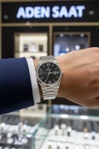 Reward Excellent Siyah Kadran Erkek Kol Saati | 42 mm Çelik Kasa, Çelik Kordon, 5ATM