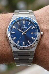 Reward Erkek Kol Saati – 42 mm Çelik Kasa, 5 ATM Su Geçirmezlik, Mineral Cam