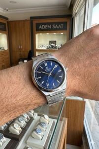 Reward Erkek Kol Saati | 42 mm Çelik Kasa, Lacivert Kadran, Çelik Kordon, 5ATM