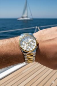 Reward Multifonksiyon Erkek Kol Saati | 45 mm Çelik Kasa, Mineral Cam, 5 ATM, Çift Renk