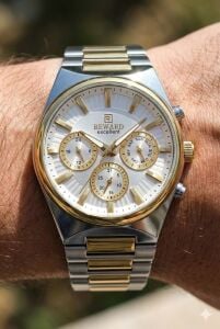 Reward Multifonksiyon Erkek Kol Saati | 45 mm Çelik Kasa, Mineral Cam, 5 ATM, Çift Renk