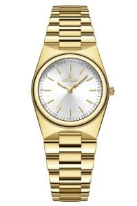 Reward Kadın Kol Saati | 32 mm Çelik Kasa, Altın Renk Çelik Kordon, Mineral Cam, 5ATM