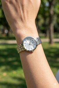 Reward Kadın Kol Saati | 22 mm Çelik Kasa, Gümüş Kadran, İnce Çelik Kordon