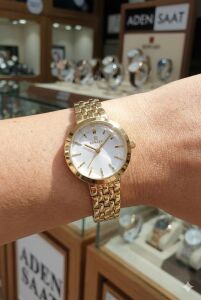 Reward Zarif Tasarım Kadın Kol Saati | 22 mm Çelik Kasa, İnce Çelik Kordon, Mineral Cam