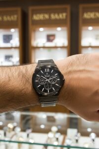 Reward Erkek Multifonksiyon Erkek Kol Saati | 45 mm Çelik Kasa, Çelik Kordon, Mineral Cam, 5ATM