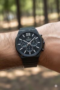 Reward Erkek Multifonksiyon Erkek Kol Saati | 45 mm Çelik Kasa, Çelik Kordon, Mineral Cam, 5ATM