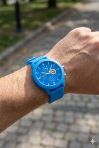 Quantum Fenerbahçe Taraftar Kol Saati | 44 mm, Silikon Kordon, Lisanslı Ürün