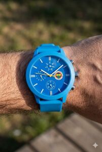 Quantum Fenerbahçe Taraftar Kol Saati | 44 mm, Silikon Kordon, Lisanslı Ürün