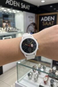 Quantum Galatasaray Taraftar Kol Saati | 44mm Kasa, Beyaz Silikon Kordon, Lisanslı Ürün