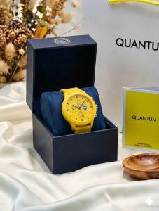 Quantum Fenerbahçe Taraftar Kol Saati | 44mm Kasa, Sarı Silikon Kordon, Lisanslı Ürün