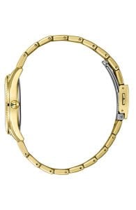 Lee Cooper Kadın Kol Saati | Altın Renk Çelik Kasa, Çelik Kordon, Yeşil Kadran