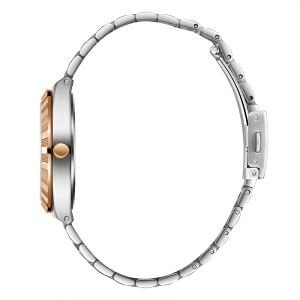 Lee Cooper Roma Rakamlı Erkek Kol Saati | 40 mm Çelik Kasa, Çelik Kordon, 5 ATM